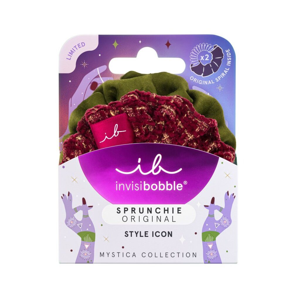 invisibobble Haargummi Haargummi Sprunchie Mystica Merry for Love 2 Stück