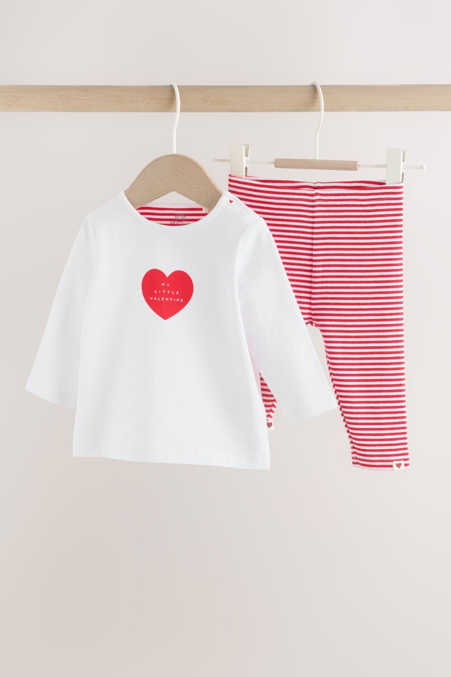 Next Shirt & Leggings Baby-Set mit T-Shirt und Leggings, My First Easter (2-tlg)