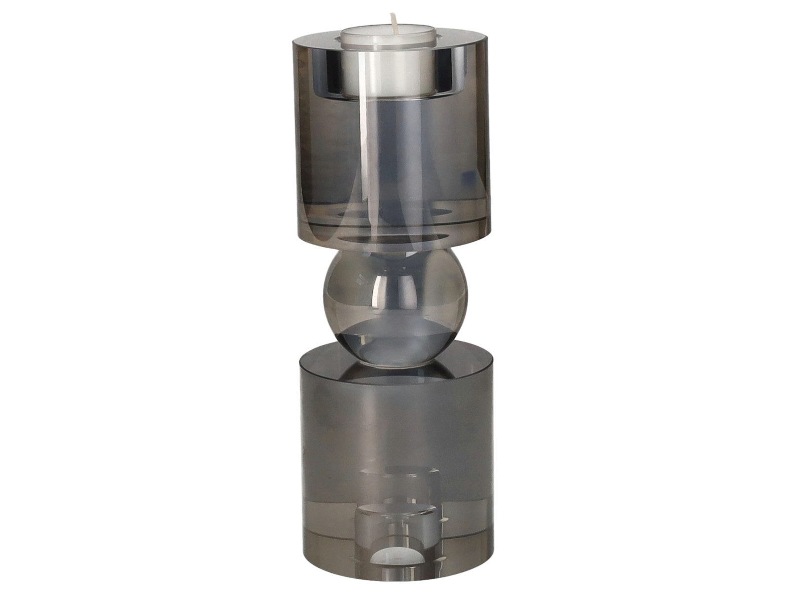 Giftcompany Teelichthalter Sari Teelichthalter grau 21,5cm günstig online kaufen