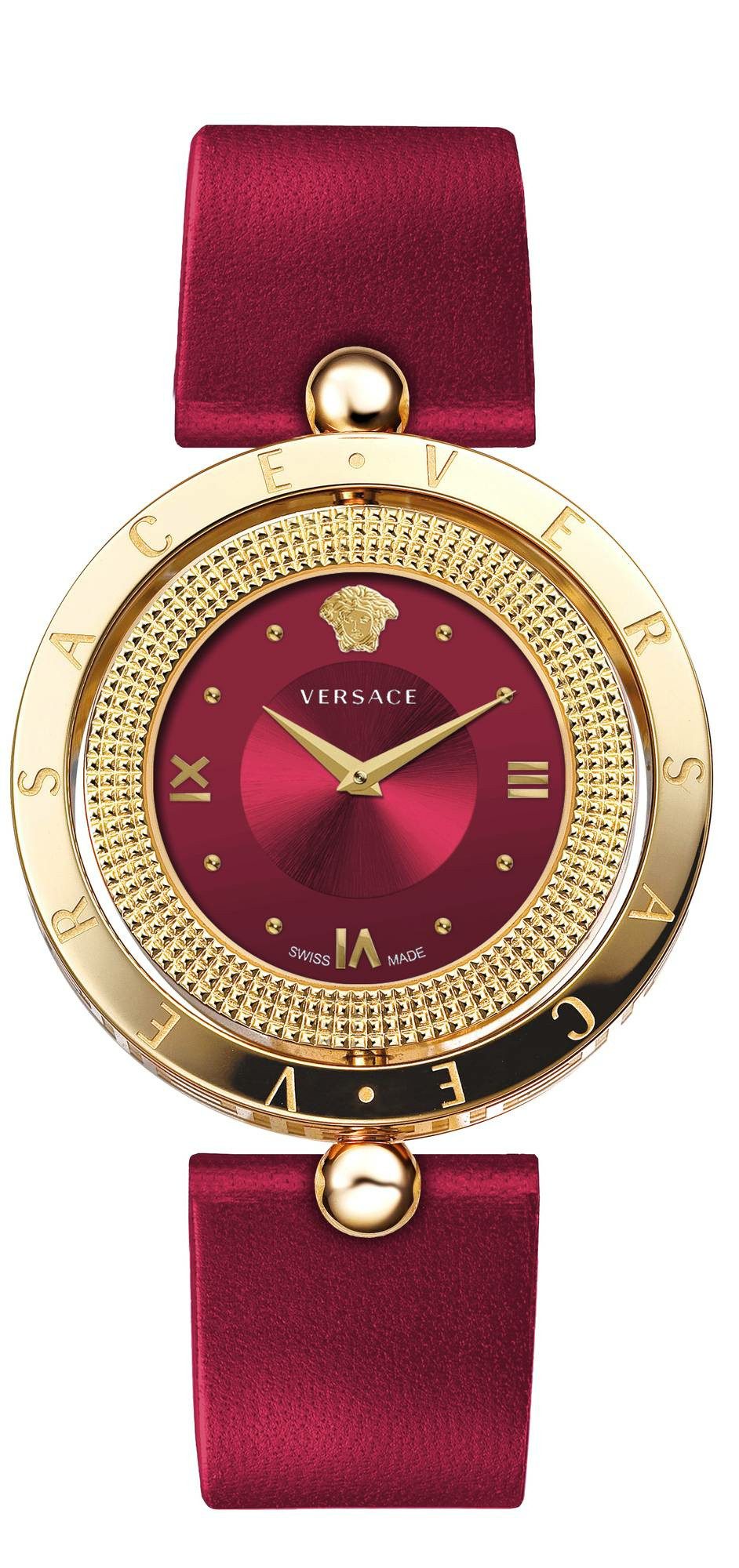 Versace Mechanische Uhr Analoguhren für Damen, (1-tlg., Mechanische Uhr)