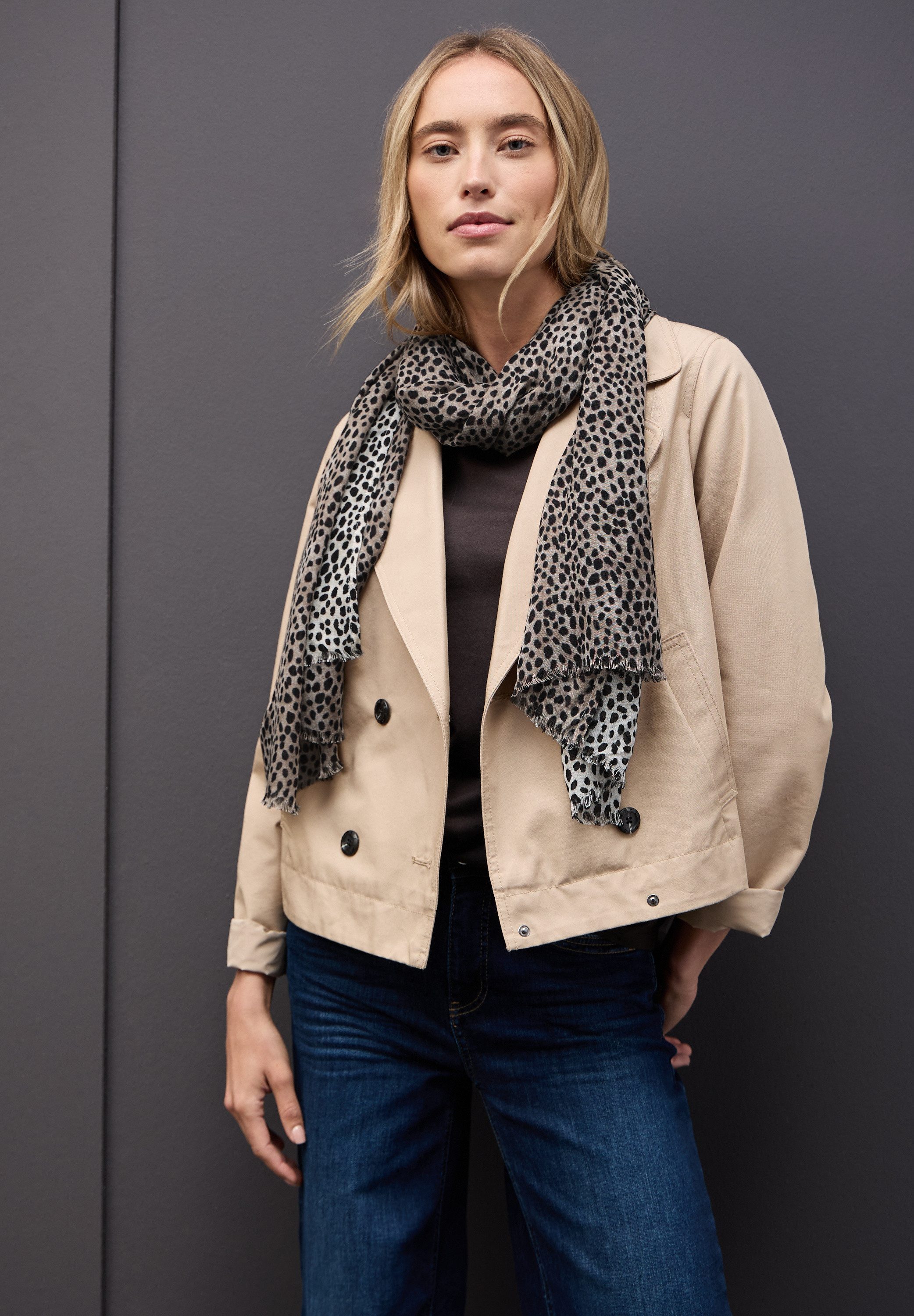 STREET ONE Schal, Feinstrick günstig online kaufen