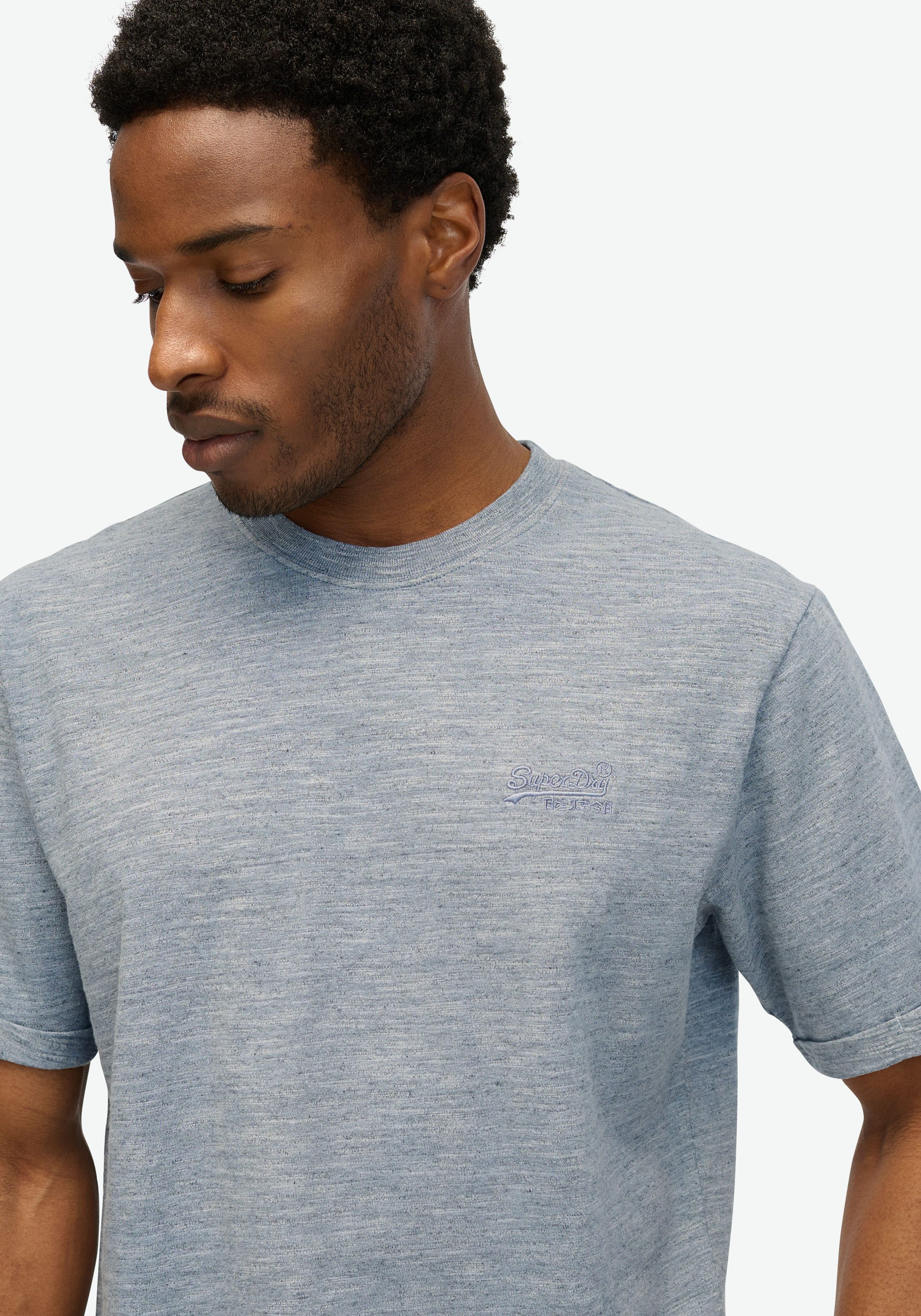 Superdry Rundhalsshirt OD SLUB MARL T günstig online kaufen