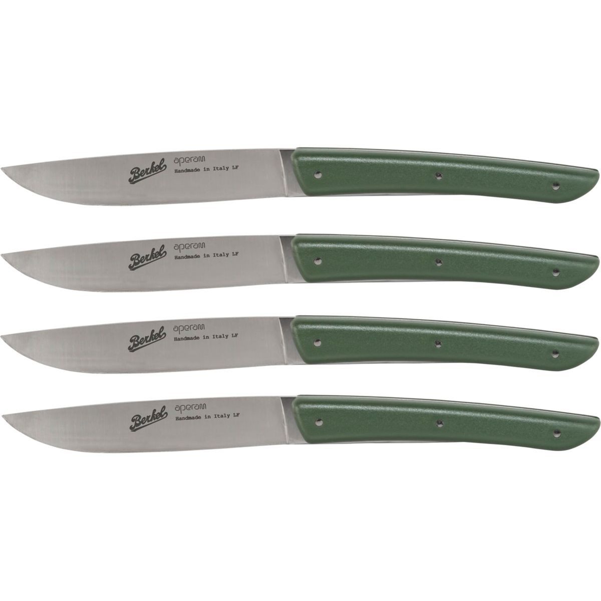 Berkel Besteck-Set Steakmesser-Set 4-tlg. Color verde