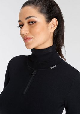 Bruno Banani Rollkragenpullover Kleiner Reißverschluss unter dem Kragen NEUE KOLLEKTION