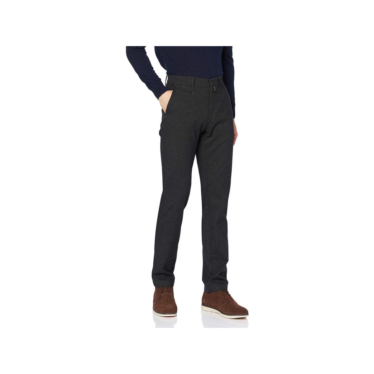 Pierre Cardin Straight-Jeans anthrazit (1-tlg)