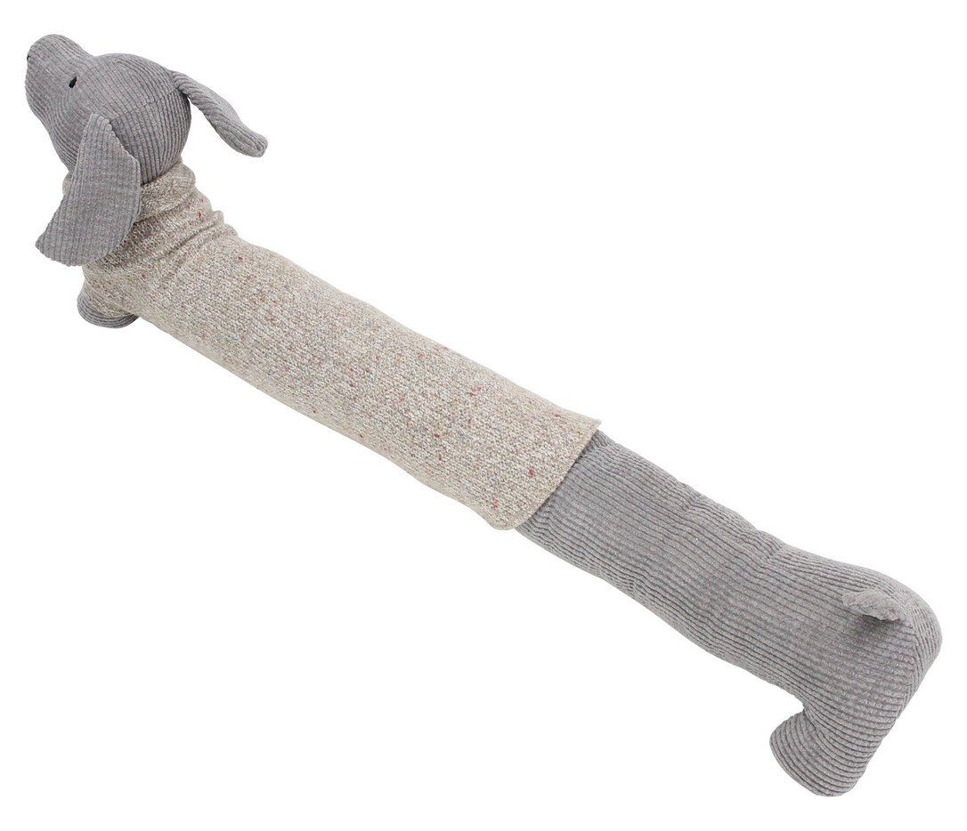 Home-trends24.de Zugluftstopper Dackel Zugluftrolle Windstopper Tür und Fensterdichtung