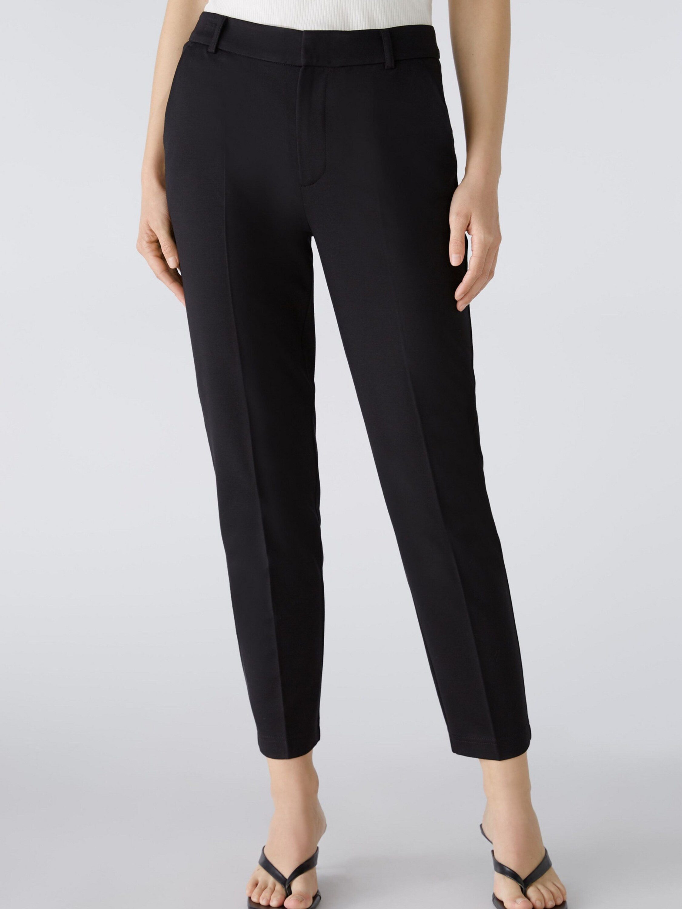 Oui Stoffhose FEYLIA (1-tlg) Falten