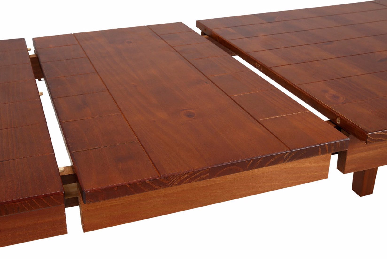 loft24 Esstisch Amarillo - Esszimmertisch Küchentisch Tisch Speisetisch, Tisch mit Verlängerung, 150 cm, Massivholz, Kiefer, Landhaus – Bild 4 von 5