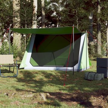 vidaXL Kuppelzelt Zelt Campingzelt Familienzelt Freizeitzelt 2 Personen Grün Wasserfest