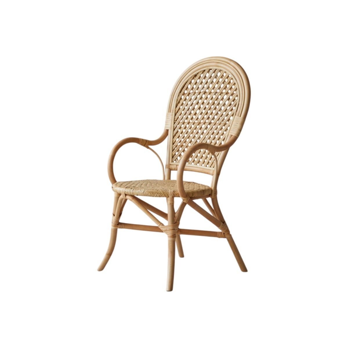 Esszimmerstuhl Marius Lehnstuhl aus Rattan