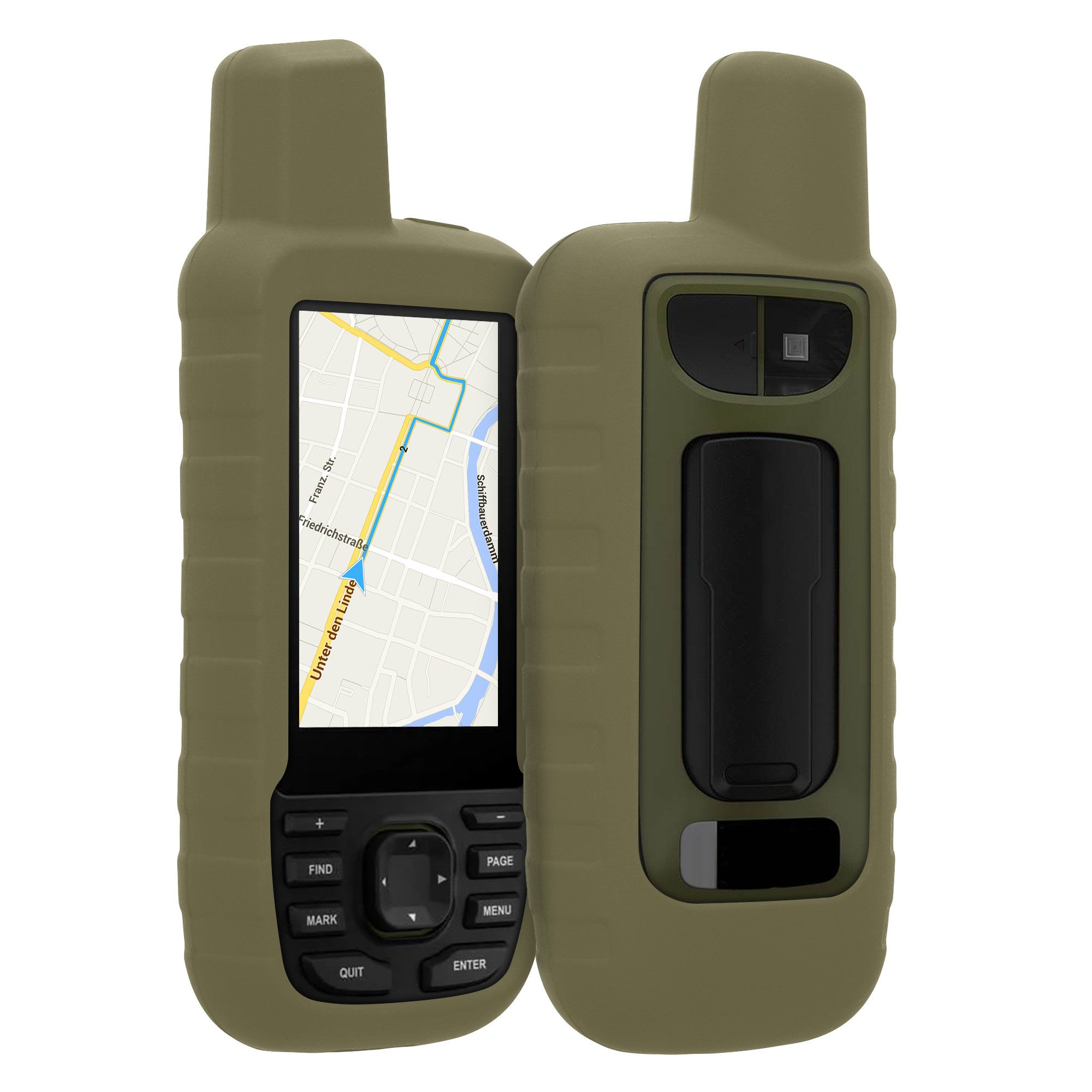 kwmobile Etui Hülle für Garmin GPSMAP 66sr / GPSMAP 67, Schutzhülle GPS Handgerät - Cover Case