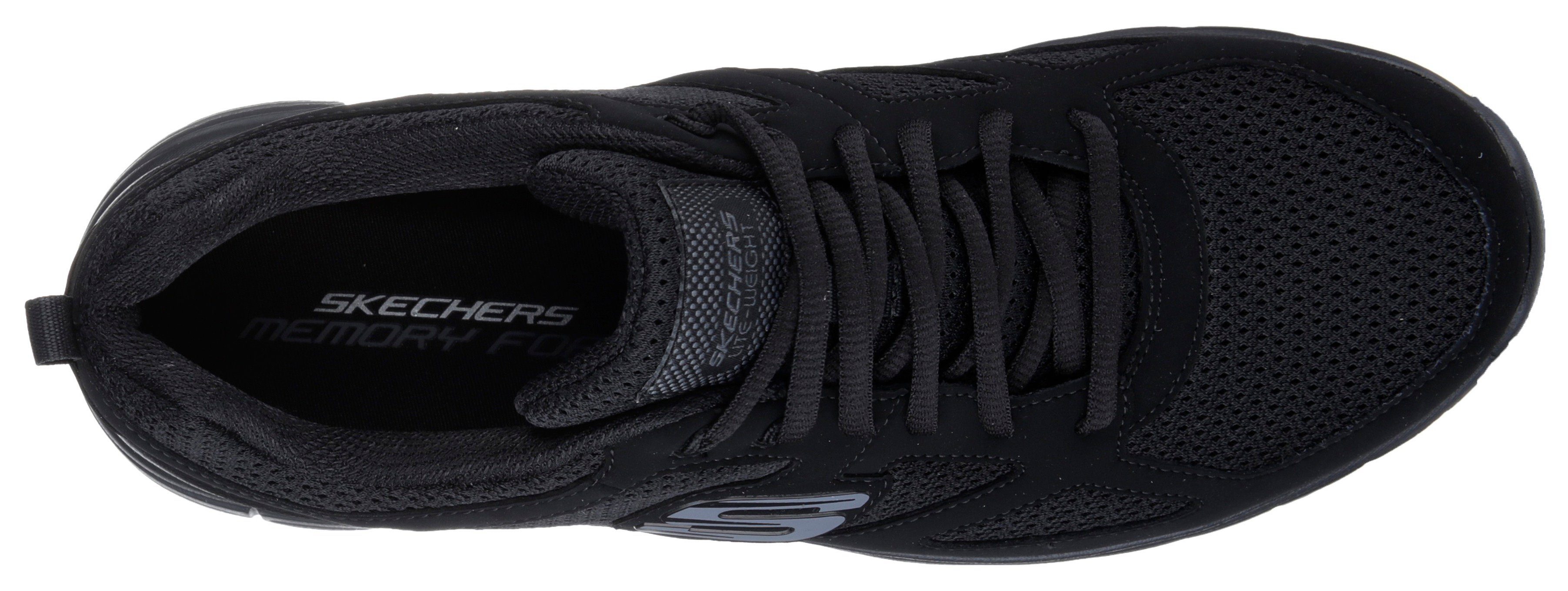 Skechers Look Sneaker im monochromen BURNS-AGOURA black/black