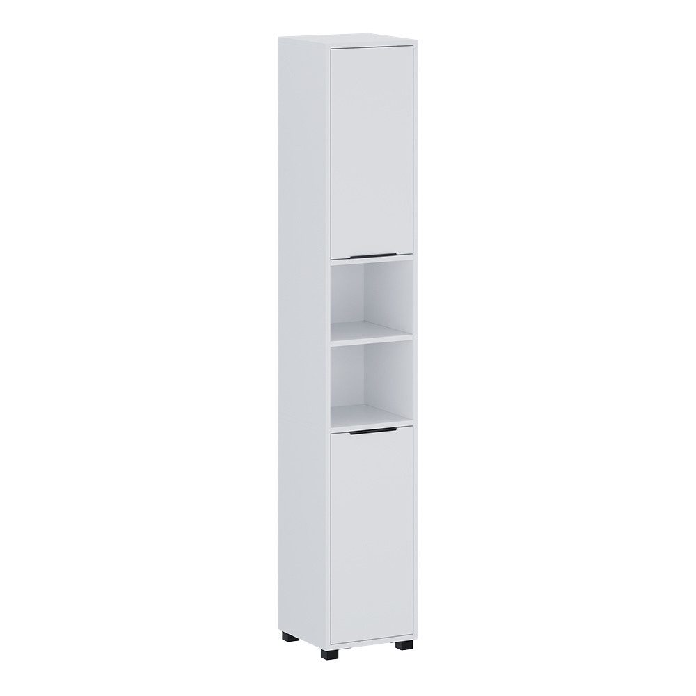 Vicco Hochschrank Alina, Weiß, 30 x 176 cm mit 2 Türen (1-St)
