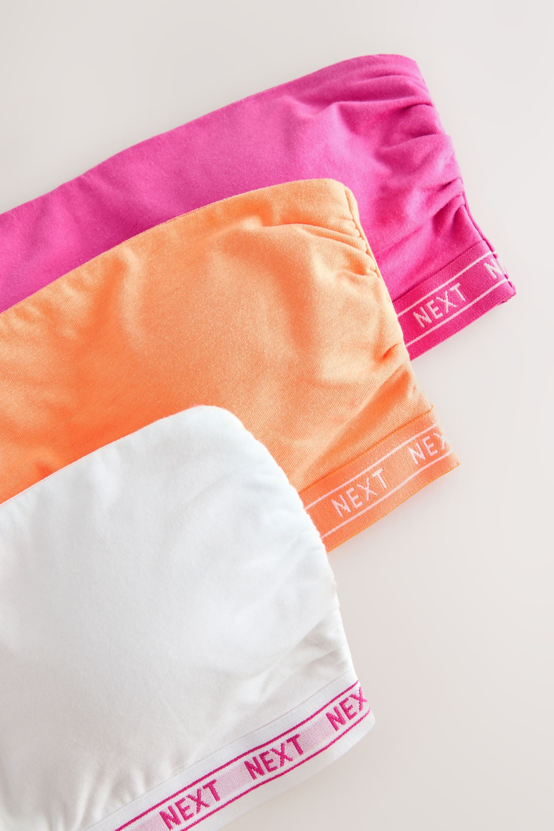 Next Bandeau-BH Bandeau-BHs mit hohem Baumwollanteil, 3er-Pack (3-tlg)
