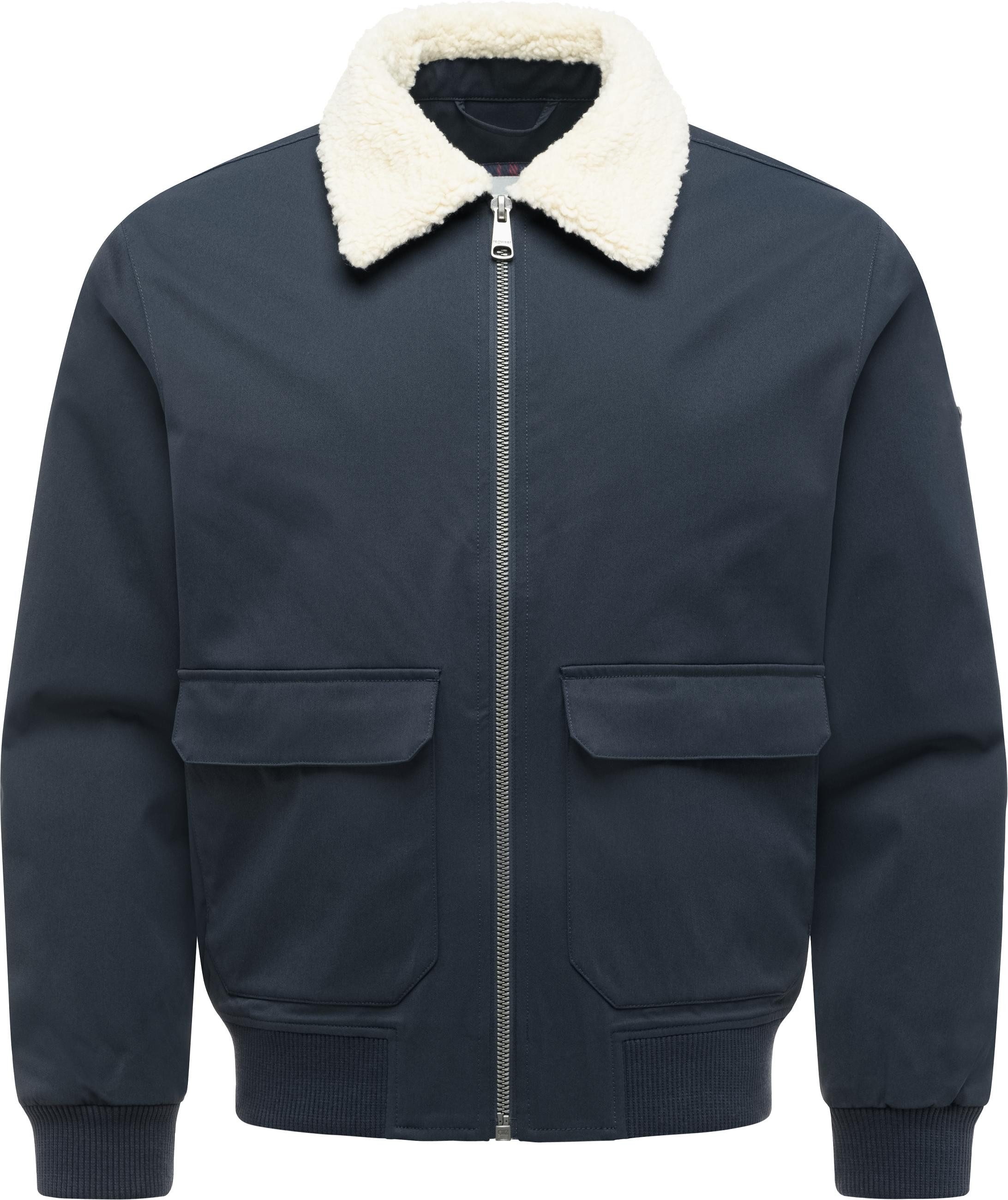 Ragwear Outdoorjacke Newys Y Wasserdichte Jacke mit warmem Kragen