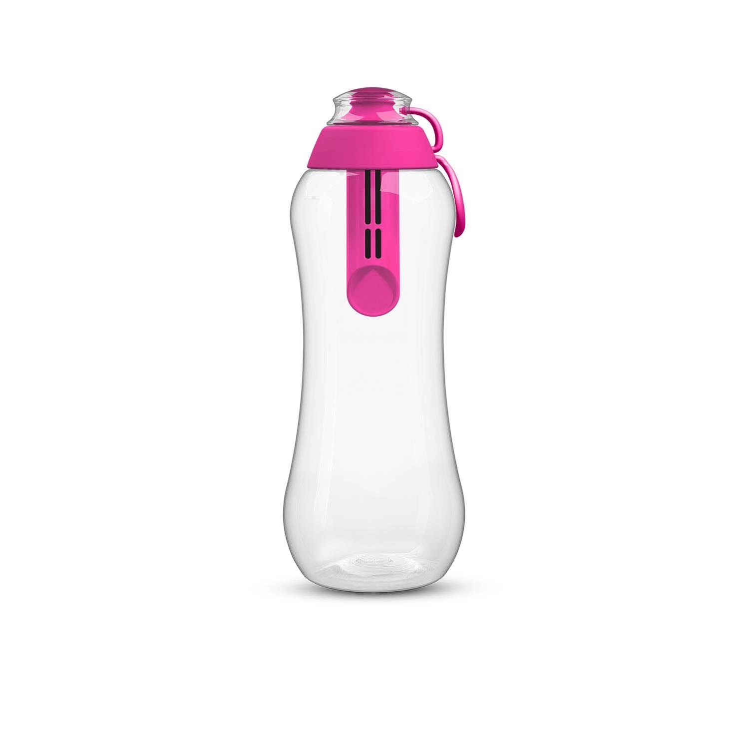 PearlCo Trinkflasche PearlCo Trinkflasche Mit Filter 0,7 Liter pink