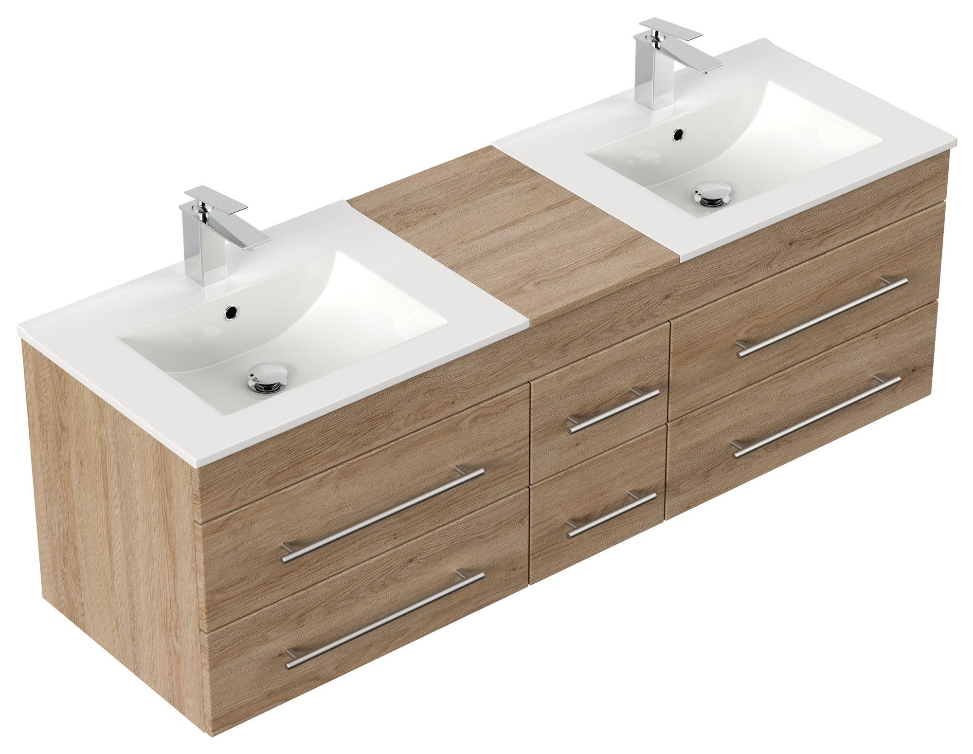 Magnolia Home Doppelwaschtisch Badmöbel Roma XL günstig online kaufen