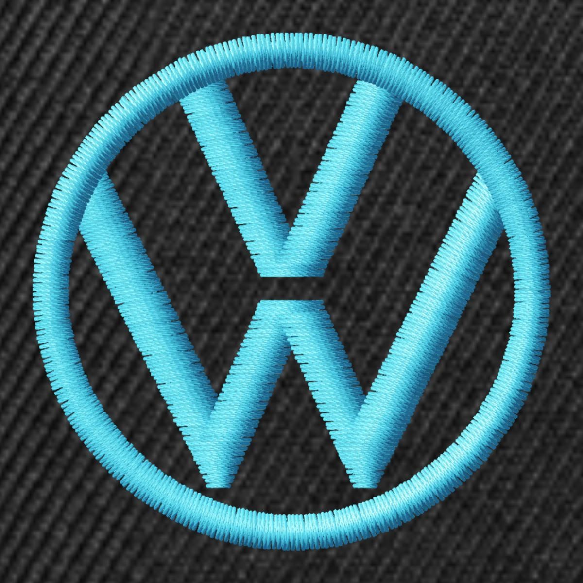 Spreadshirt Snapback Cap Volkswagen VW Klassisches Logo Stick Snapback Cap (1-St)