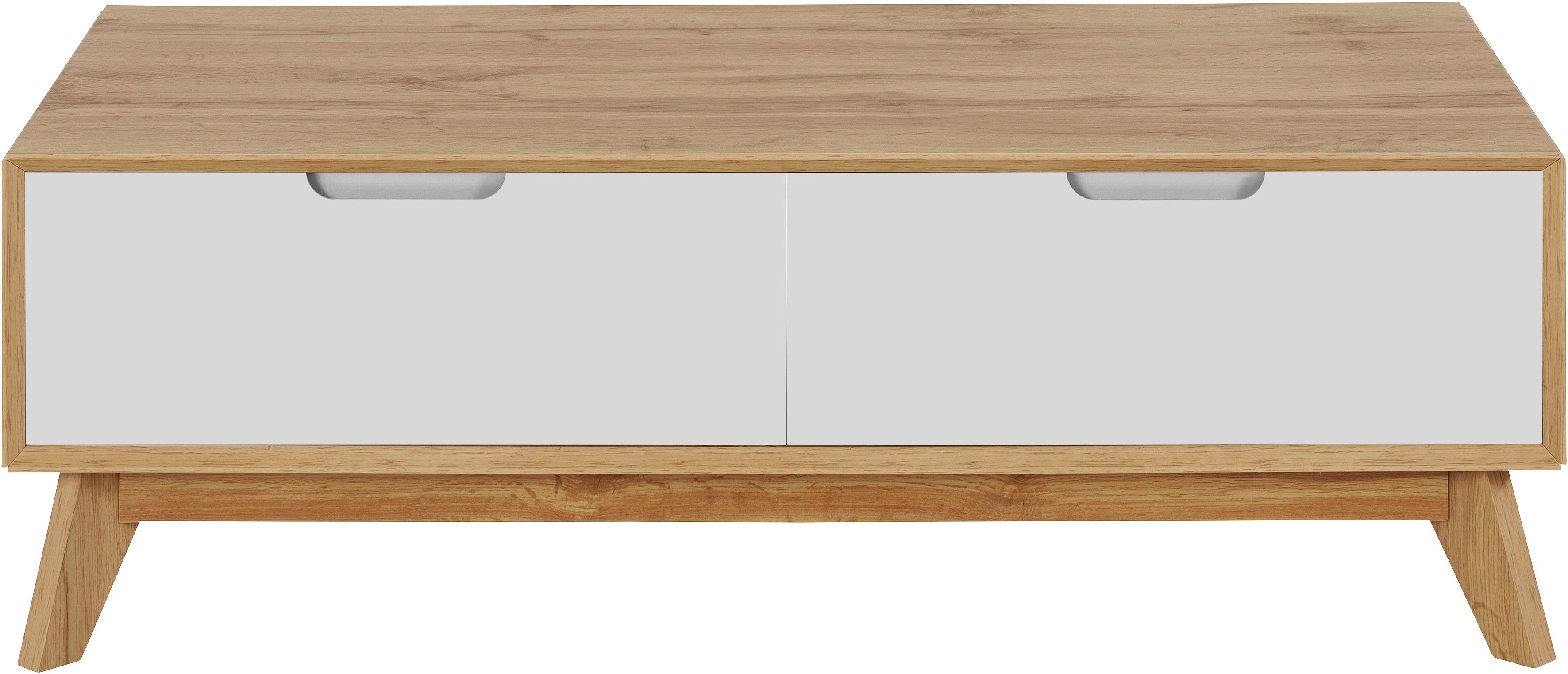 andas Couchtisch Pandrup, mit 2 Schubkasten, günstig online kaufen