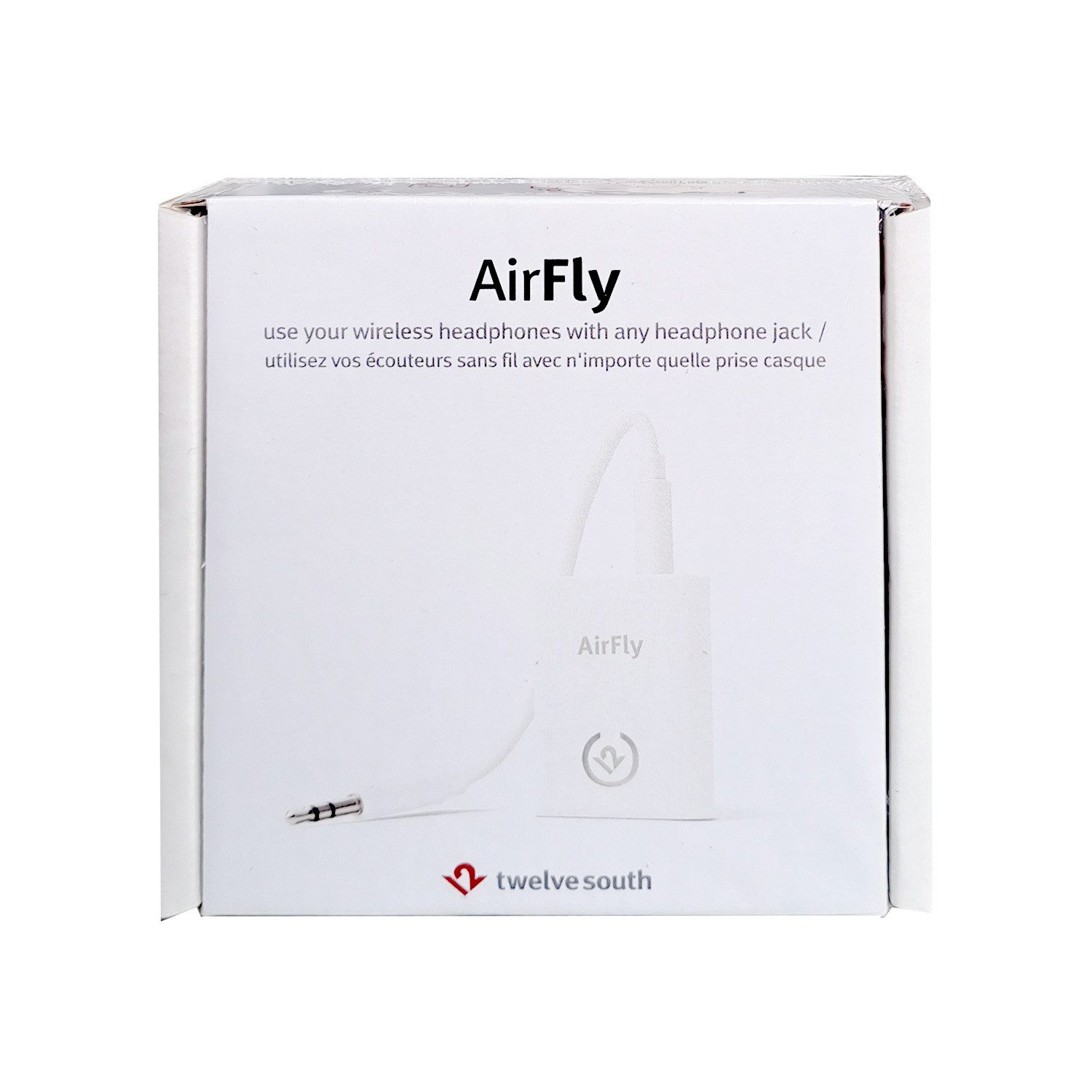 Twelve South AirFly Bluetooth Sender für Kopfhörer/Adapter für AirPods Weiß wireless Kopfhörer