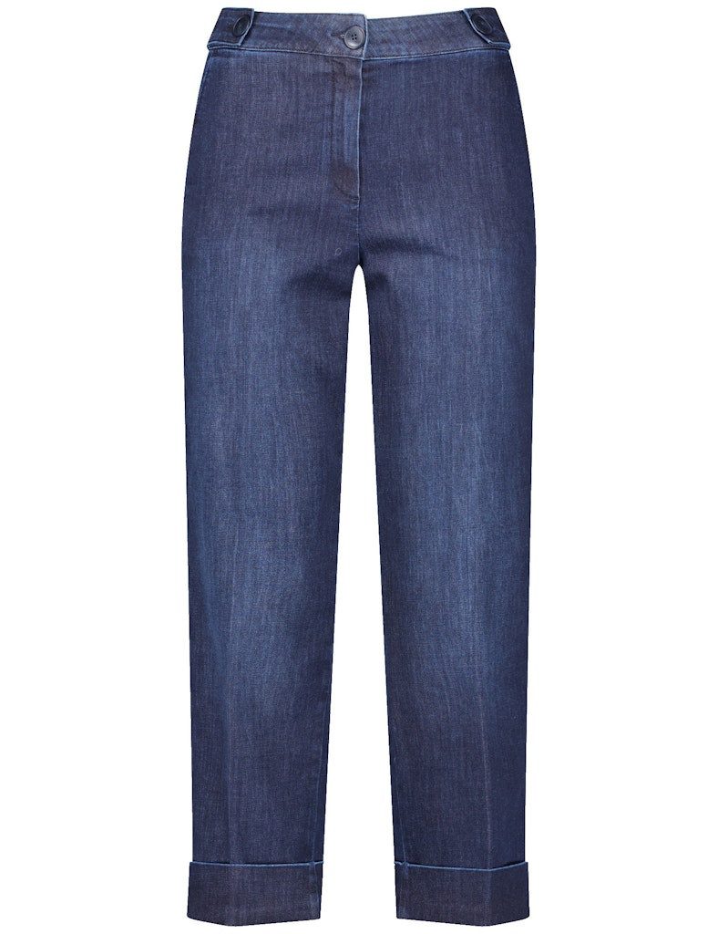 GERRY WEBER Bequeme Jeans Gerry Weber / Da.Jeans / HOSE JEANS VERKUERZT