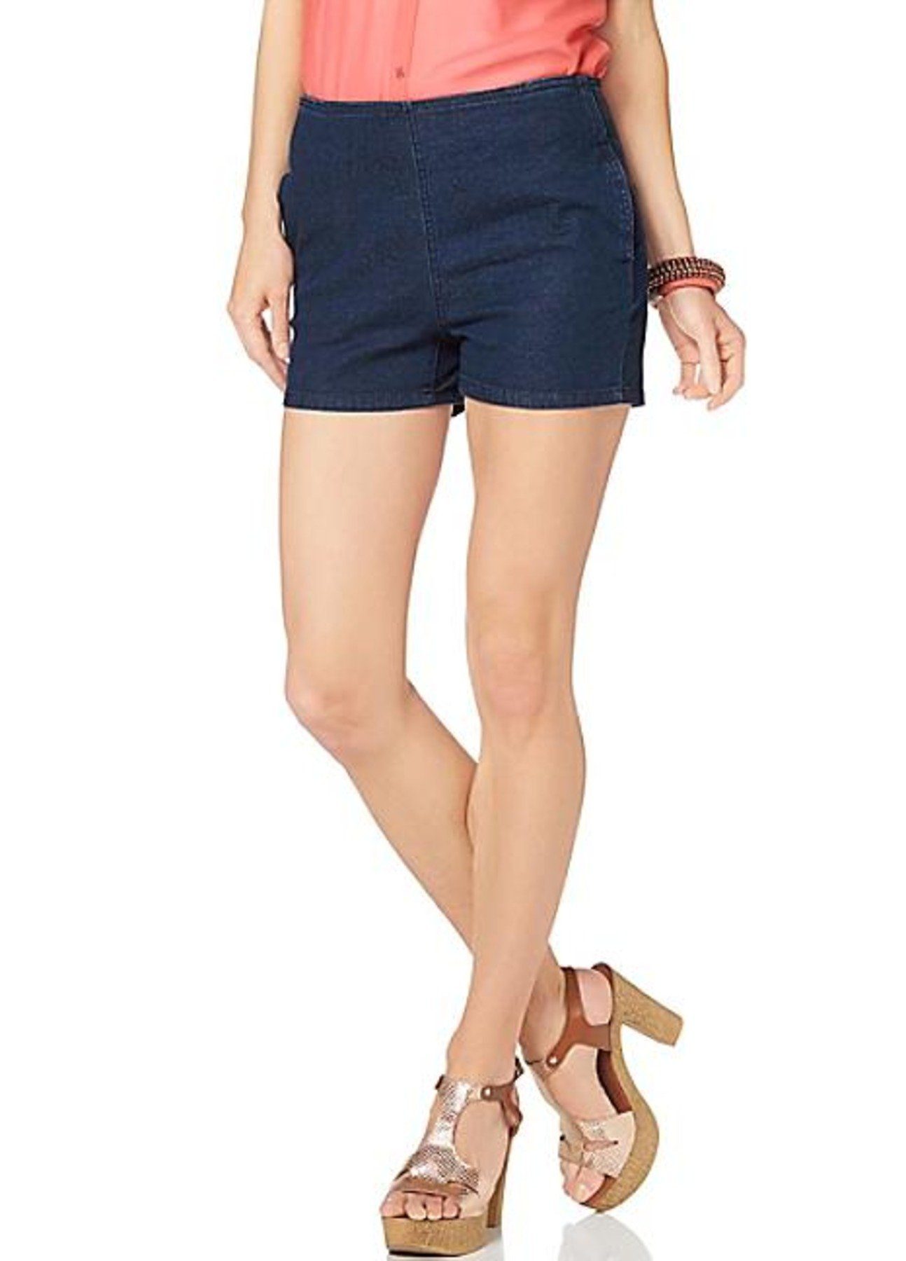 YESET Shorts Jeans-Shorts Hot Pants kurze Hose Bermuda Stretch Taschen