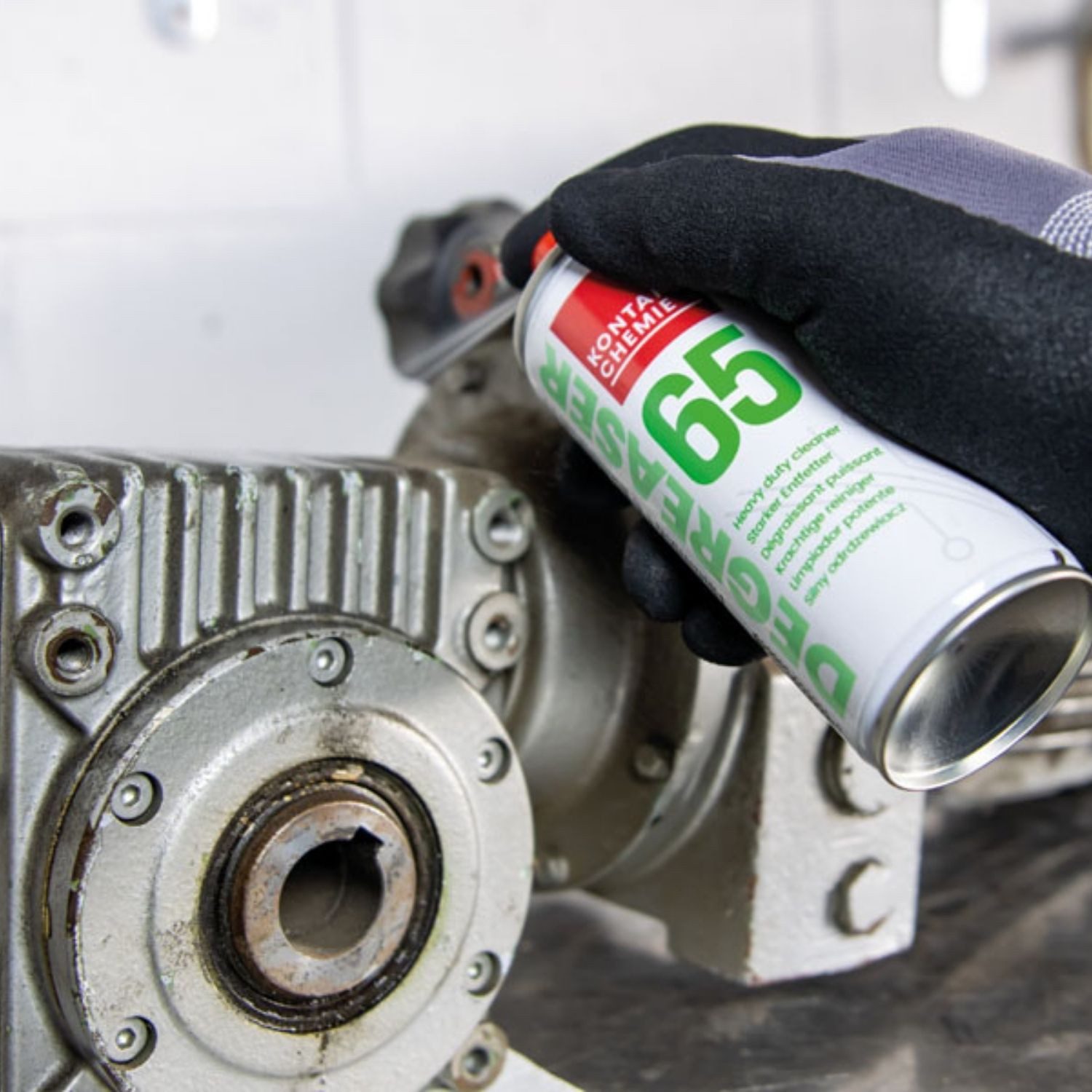 KONTAKT CHEMIE 6 Stück extra starker Elektronikreiniger, DEGREASER 65, 200ml Reinigungsspray