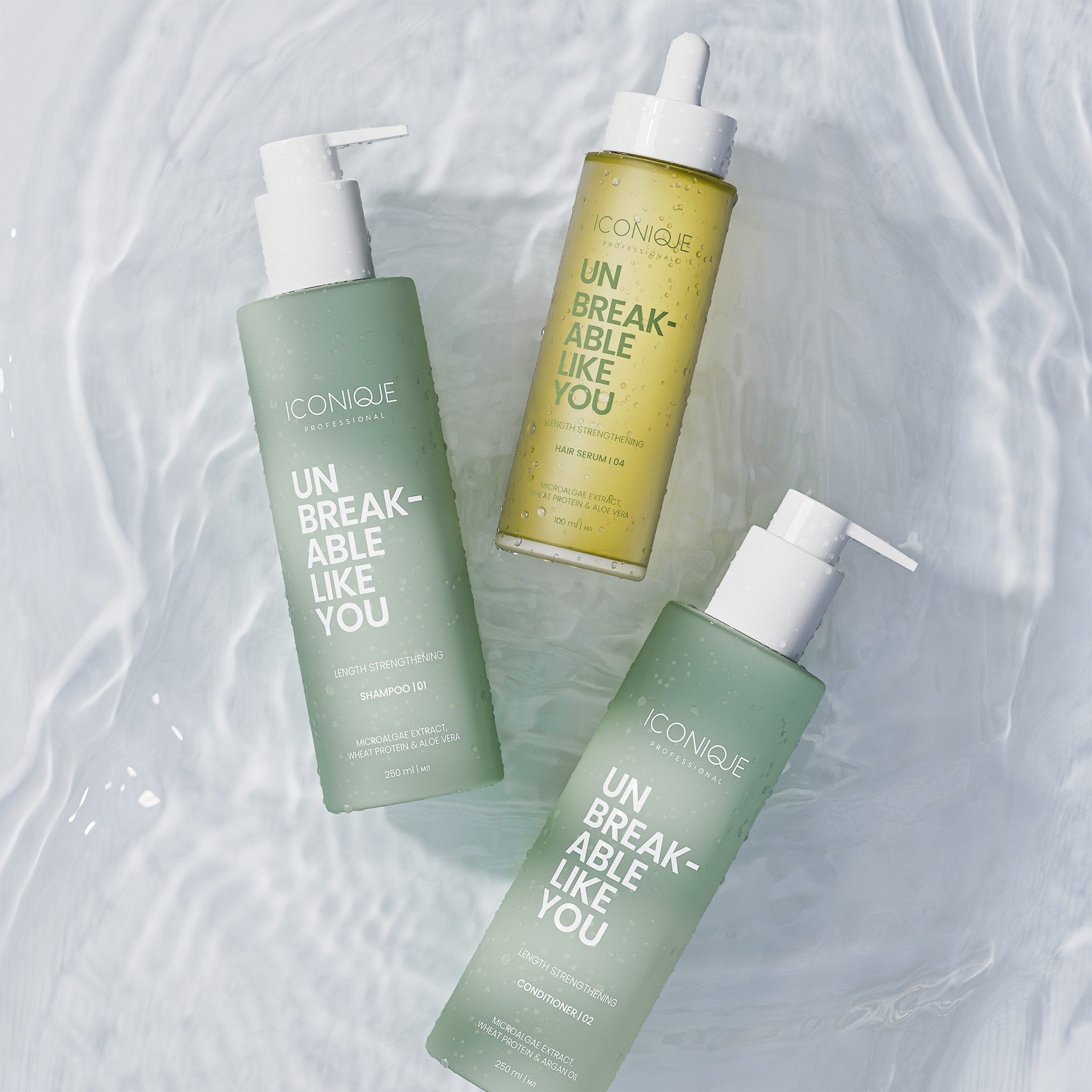 ICONIQUE Professional Haarspülung UNBREAKABLE LIKE YOU Spülung - Stärkung & Pflege für langes Haar