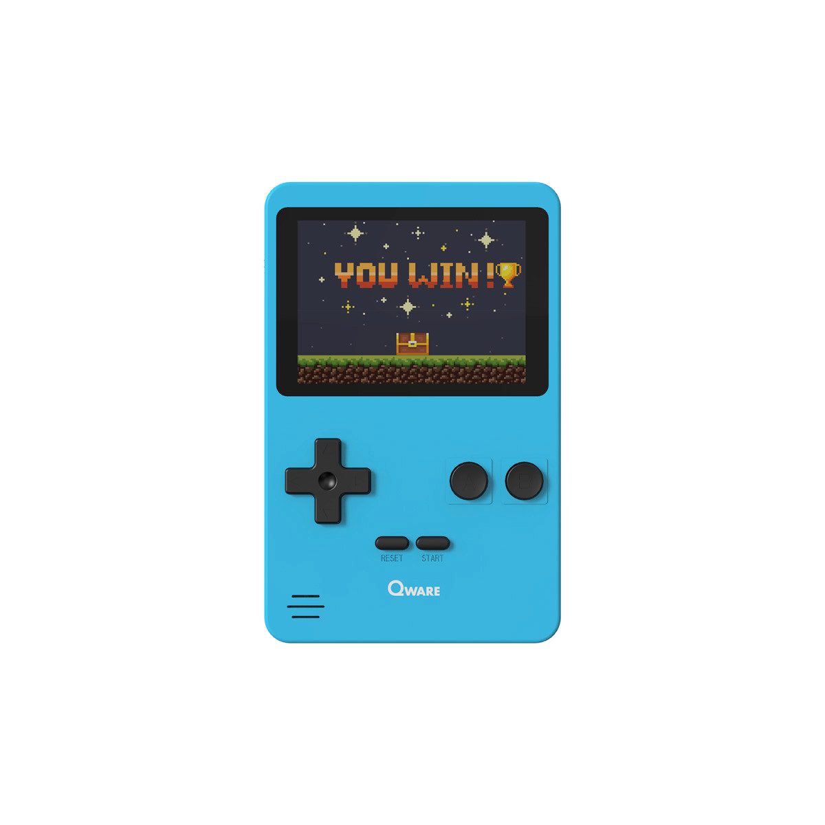 Qware Gaming Retro Spielkonsole Handheld 240 Spiele für unterwegs