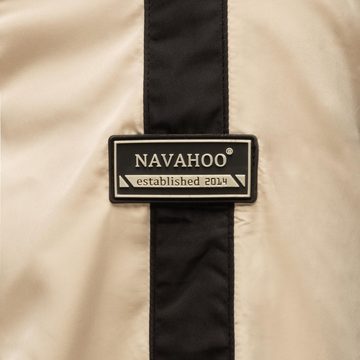 Navahoo Wendejacke Sunitaa ultraleichte 2-in-1 Damen Übergangsjacke mit Kapuze