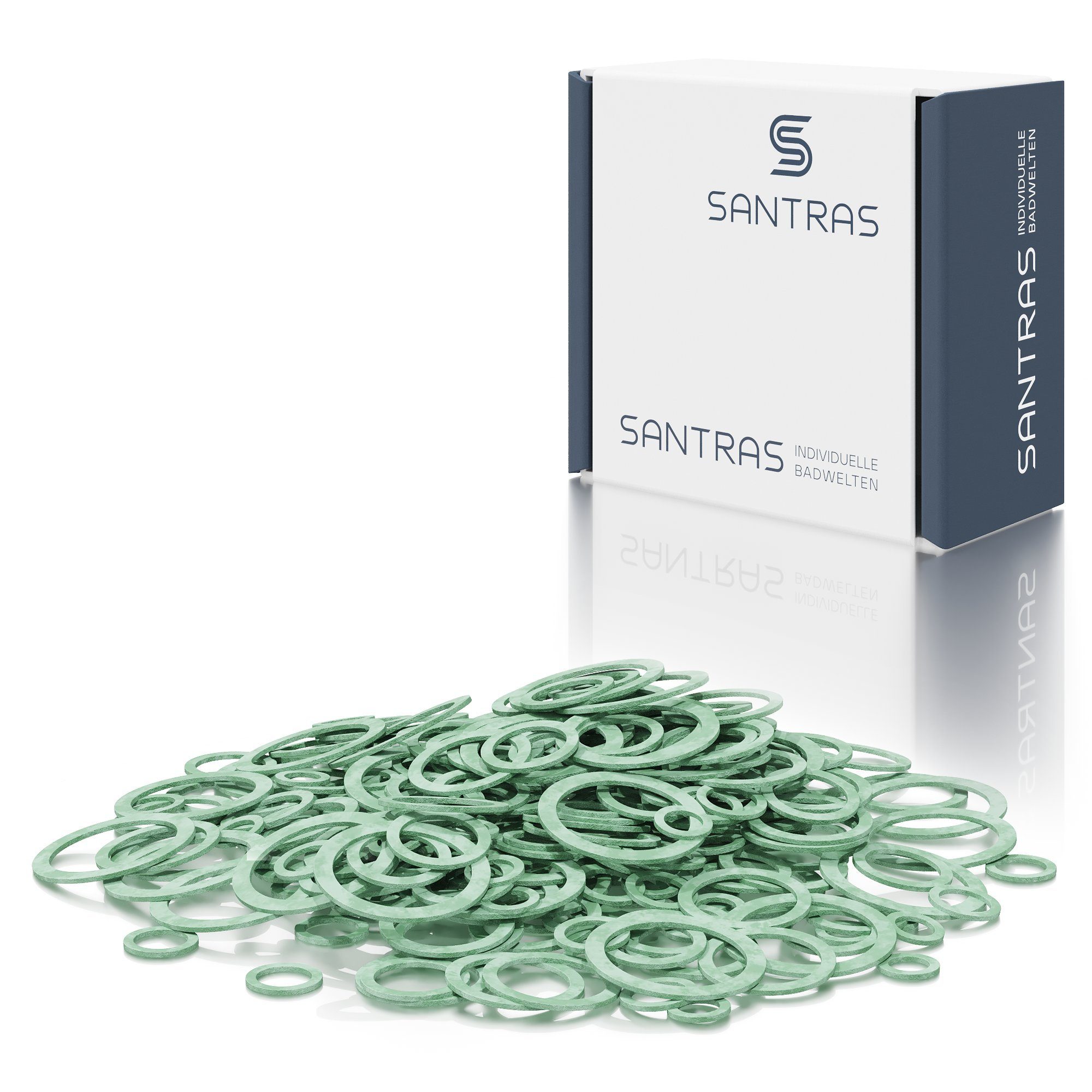 Santras Dichtungsring Tesnit-BA-50 Flachdichtungen in Kleinverpackung (3/8" bis 1 1/2)
