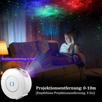 Gontence LED-Sternenhimmel LED 3D Smart Star Projektor 3D-Beamer (Indoor-Heimkino-Hintergrund-Arrangement)