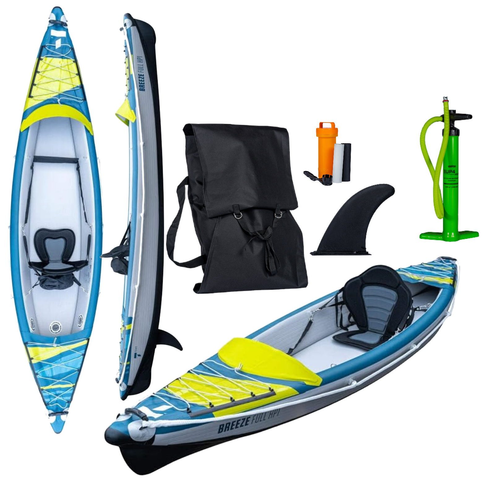 BIC Sport Tourenkajak TAHE HP1 KAYAK AIR BREEZE FULL inflatable Kanau Tourenkajak 1Person