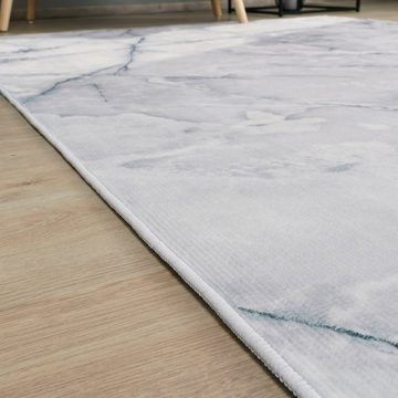 Teppich Marble 246, Paco Home, rechteckig, Höhe: 6 mm, Kurzflor, modernes Marmor Design, Wohnzimmer, Schlafzimmer