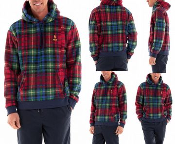 Ralph Lauren Winterjacke POLO RALPH LAUREN Hoodie Royal Crimson Plaid Jacke Sweater Sweatshirt