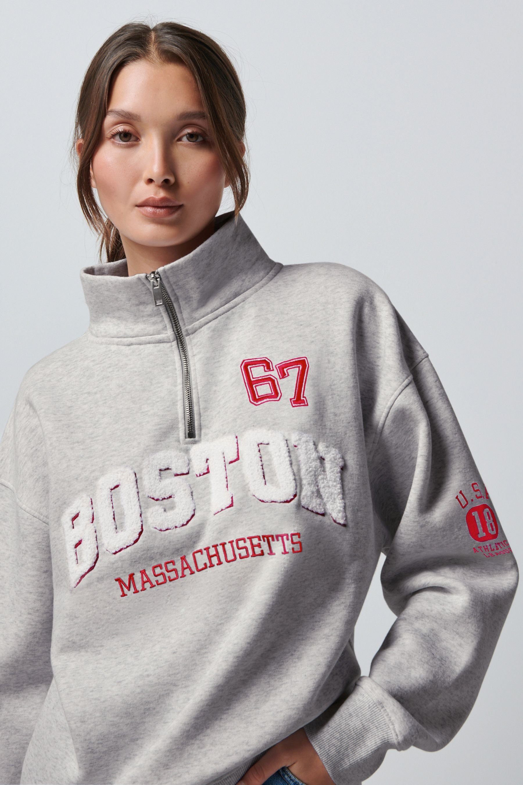 Next Sweatshirt Troyer (1-tlg) mit Boston College