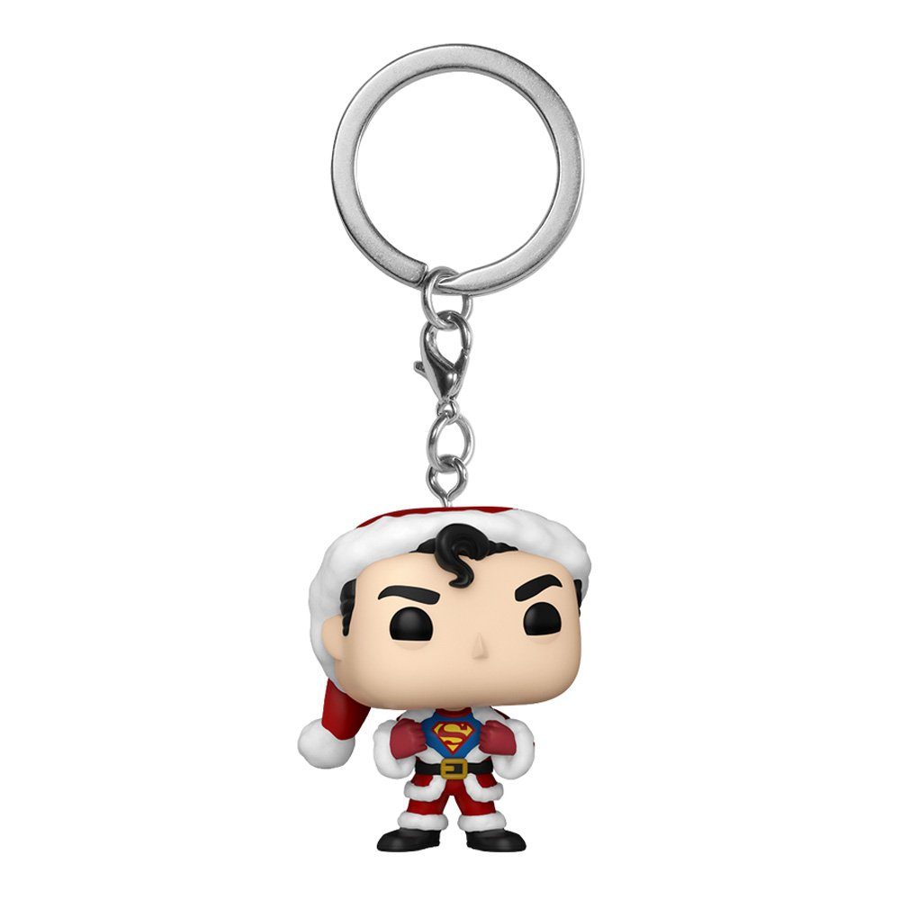 Funko Schlüsselanhänger Pocket POP! DC - Superman Holiday Comics