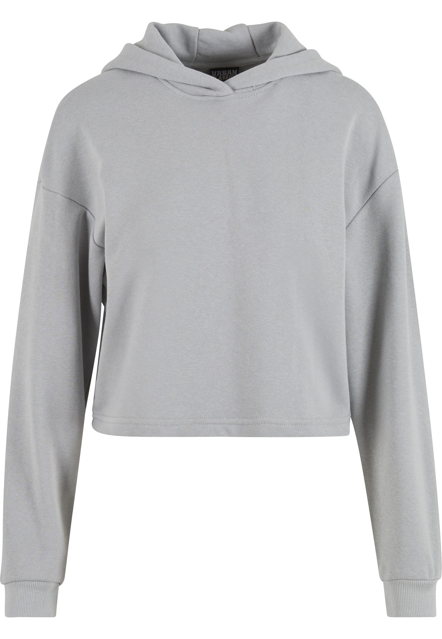 URBAN CLASSICS Kapuzenpullover Urban Classics Damen Ladies Oversized Cropped Light Terry Hoodie (1-tlg)