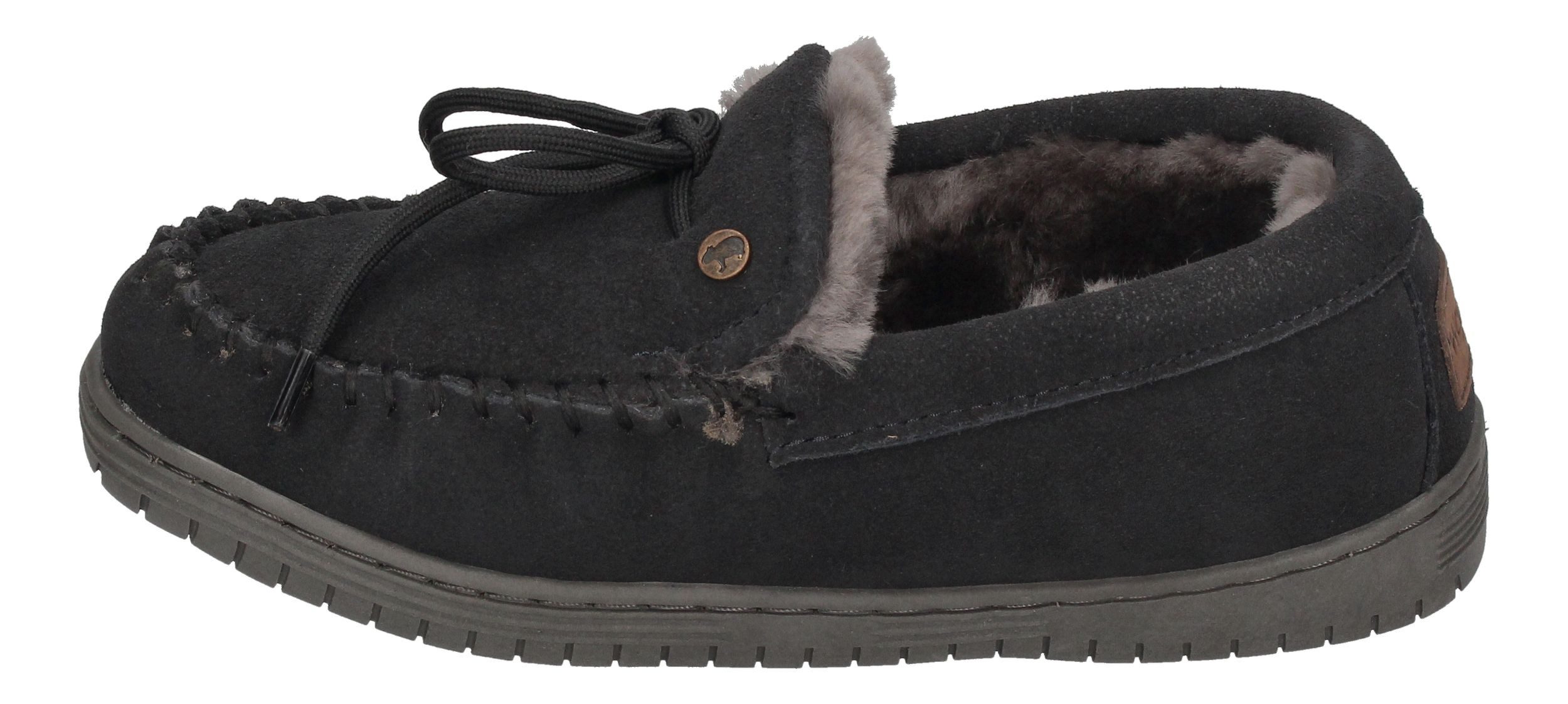WARMBAT Koala Suede KLA3410-89 Hausschuh Charcoal