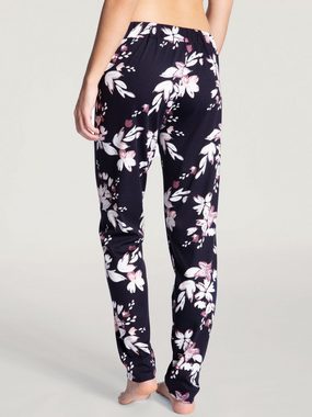 CALIDA Homewearhose Favourites Dreams Loungehose mit floralem Muster, Pants mit Blumendruck