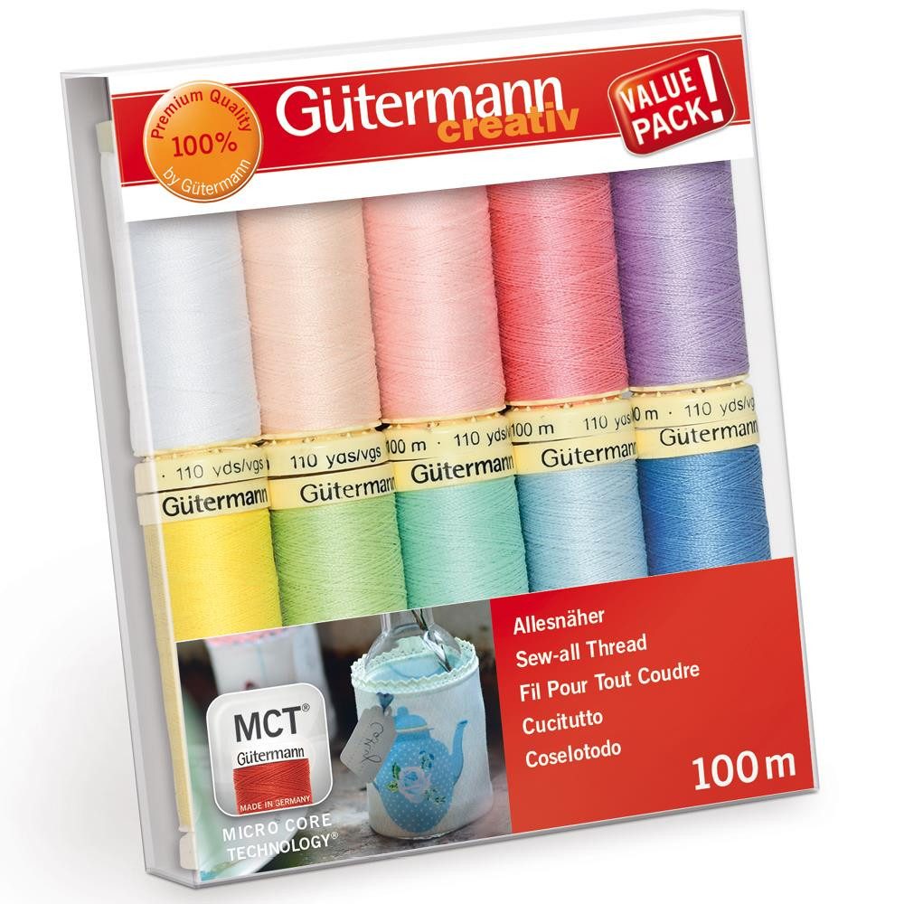 Gütermann Gütermann Nähfaden-Set Allesnäher 10x100m Col.2 Nähgarn