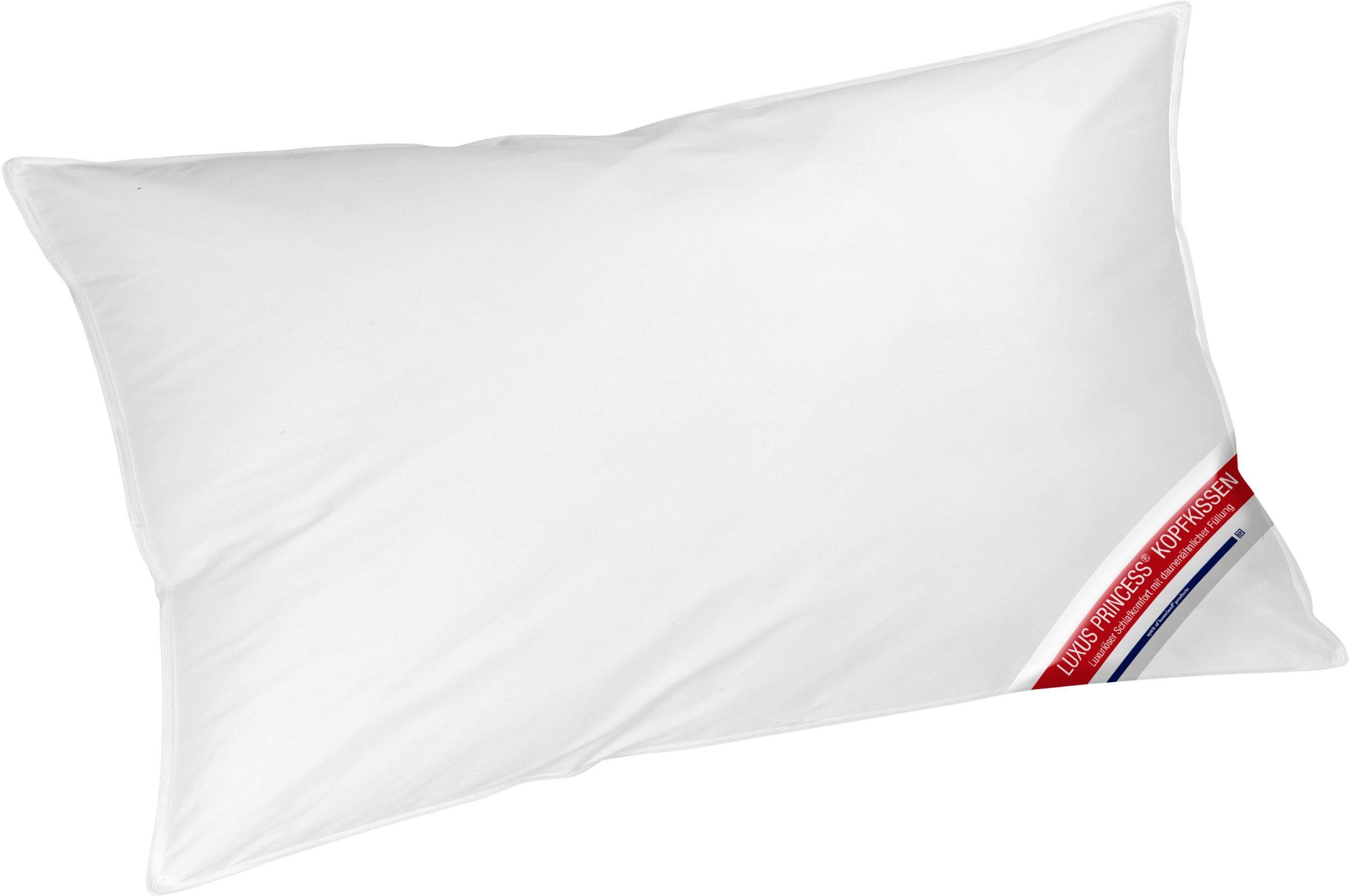 KBT Bettwaren Microfaserkissen Princess, Bezug: 100% günstig online kaufen