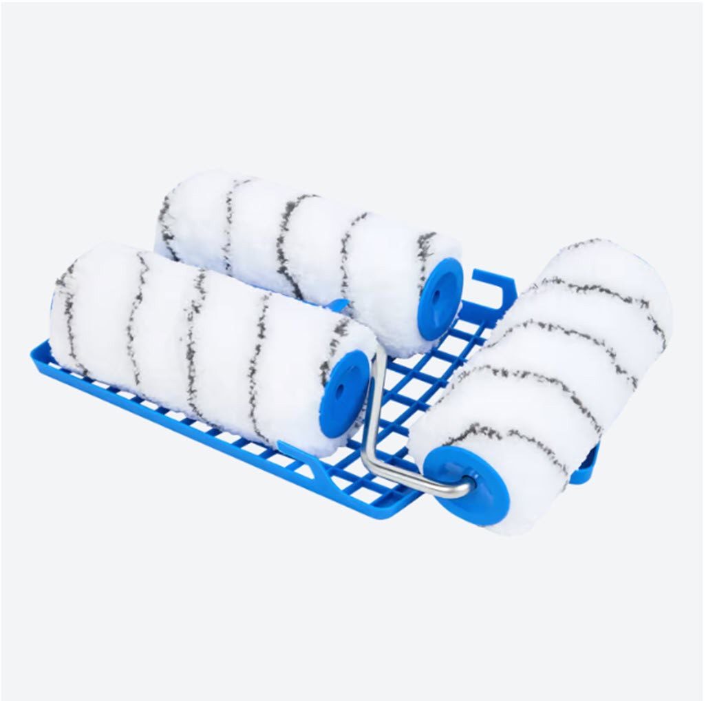 Spectrum Farbroller Farbroller-Set 5 tlg. mit Abstreifgitter (5-St)