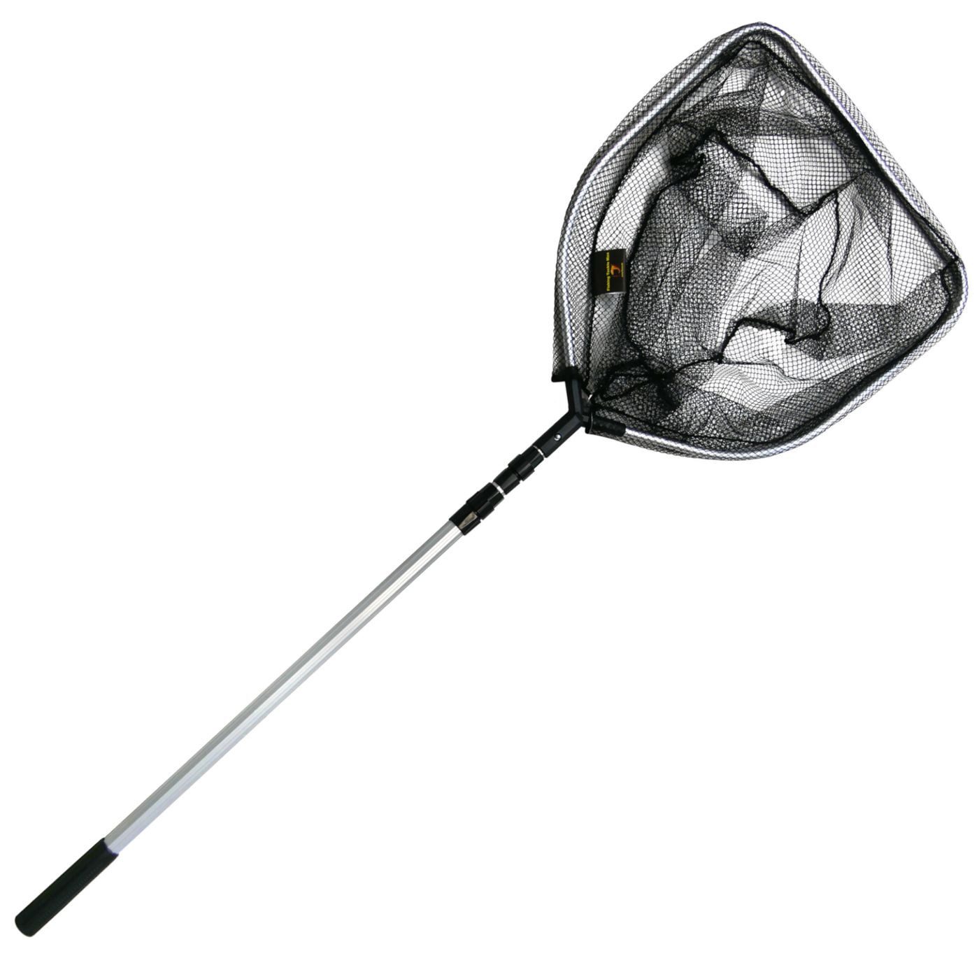 Fishing Tackle Max Angelkescher FTM Hecht-Karpfen-Kescher gummiert Tele