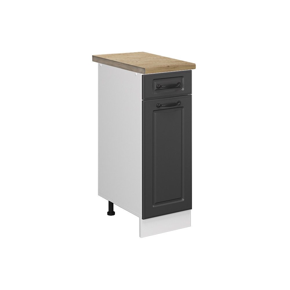 Vicco Unterschrank R-Line, Anthrazit Landhaus/Weiß, 30 günstig online kaufen