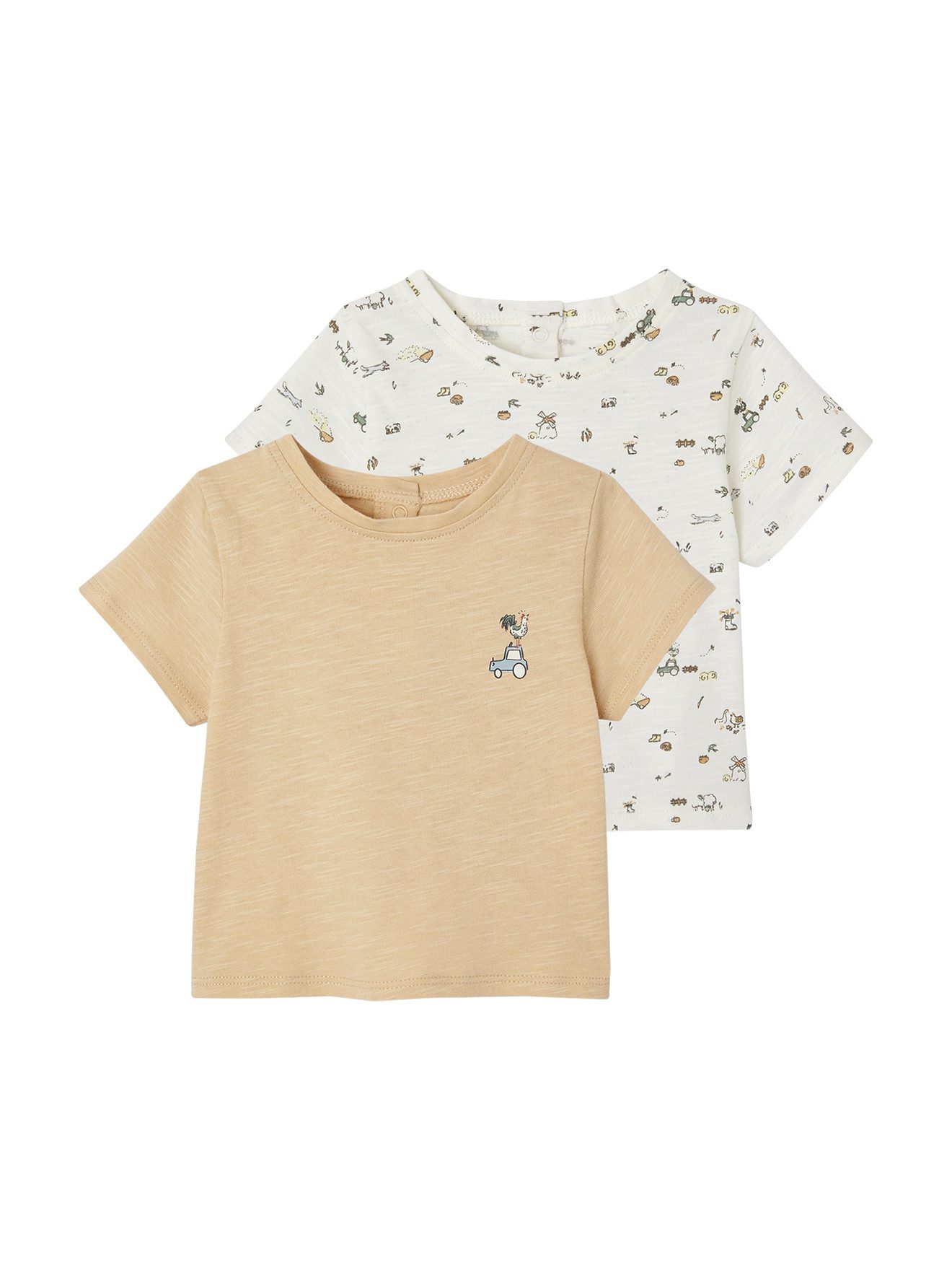 T-Shirt 2er-Pack Baby T-Shirts aus