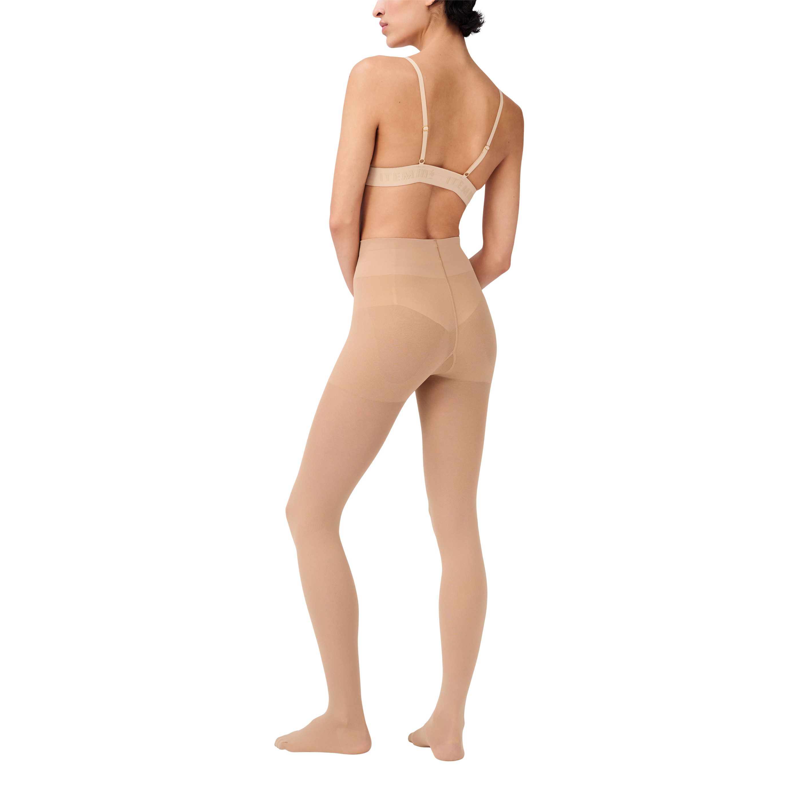 ITEM m6 Stützstrumpfhose Translucent 30 DEN Conscious 30 DEN Kompression, Make-up-Effekt, Control Top, recycelte Garne