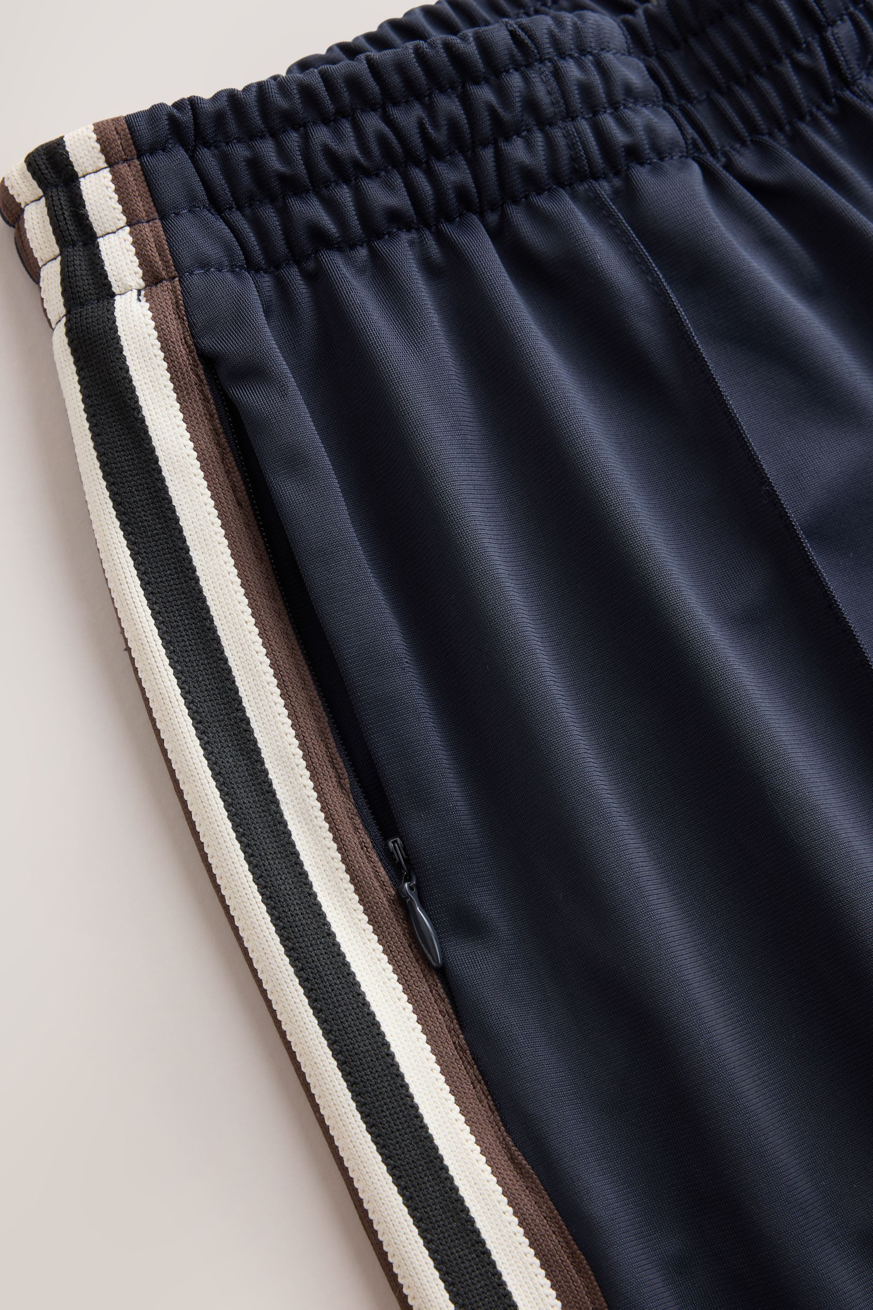 Next Palazzohose Hose mit weitem Bein und Seitenstreifen, Petite (1-tlg)