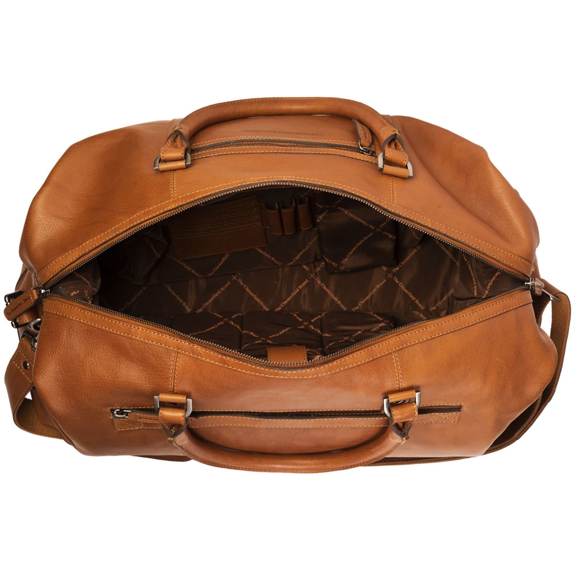 Weekender Leder Chesterfield Soft The cognac Brand Class,