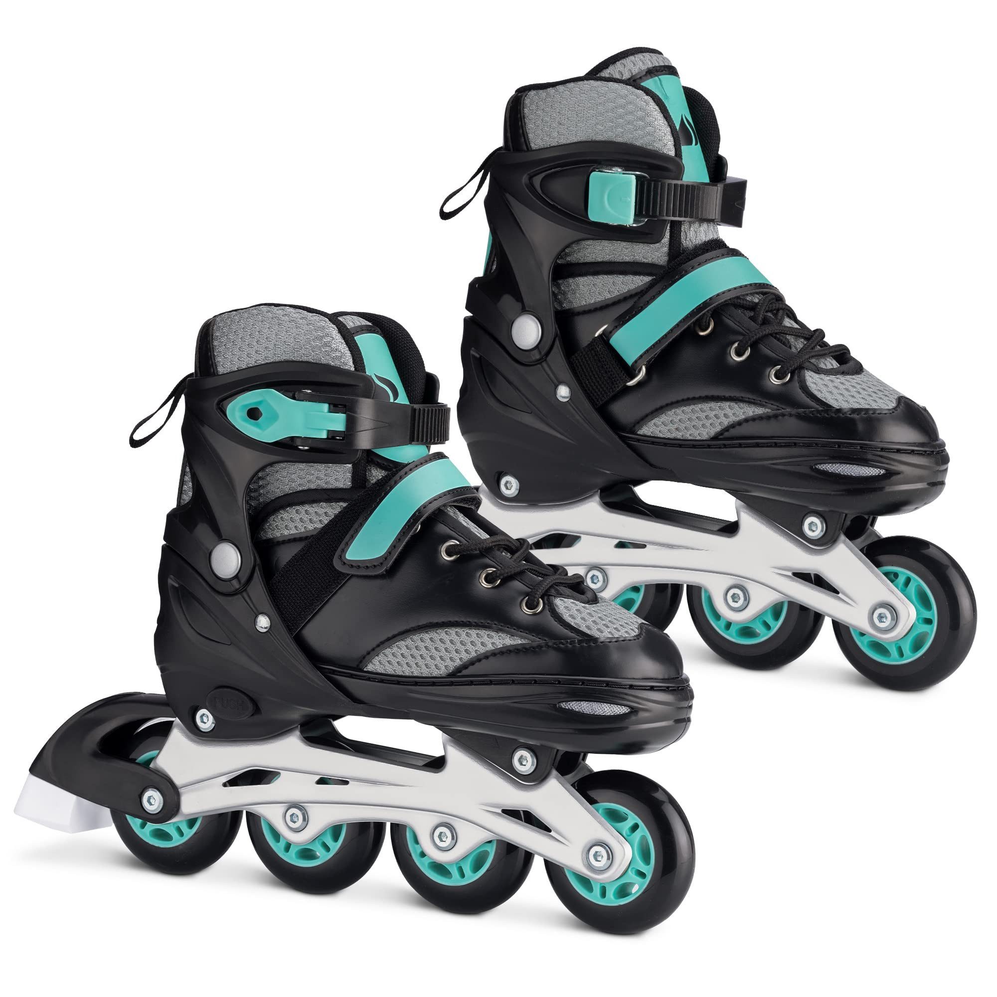 Navaris Inlineskates Navaris Inlineskates verstellbar ABEC-7 Größe M 35–38 Blau